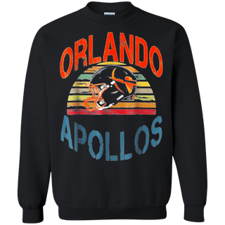 Vintage Orlando Football Apollos Shirt For Fans G180 Gildan Crewneck Pullover Sweatshirt 8 oz