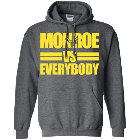 Monroe High Albany Alumni Versus Everybody Shirt G185 Gildan Pullover Hoodie 8 oz