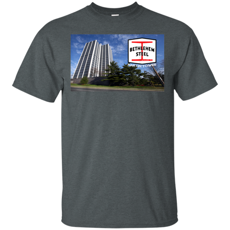 Bethlehem Steel Martin Tower Shirt G200 Gildan Ultra Cotton T Shirt