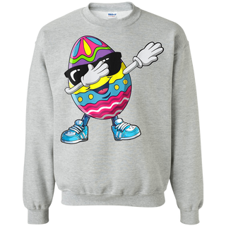 Dabbing Easter Egg Shirt G180 Gildan Crewneck Pullover Sweatshirt 8 oz