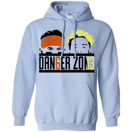 Danger Zone Mayfield Browns Football Shirt G185 Gildan Pullover Hoodie 8 oz.