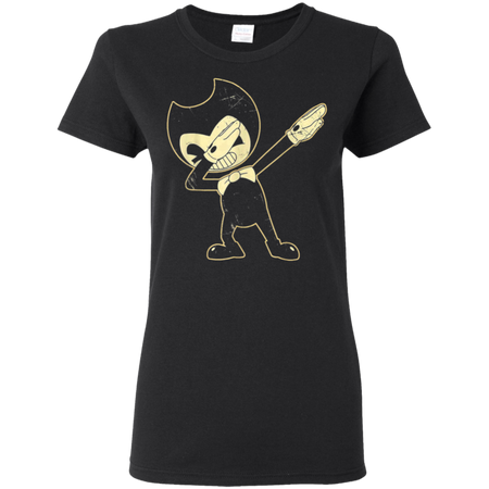 Bendy And The Ink Machine Shirt G500L Gildan Ladies' 5.3 oz. T-Shirt