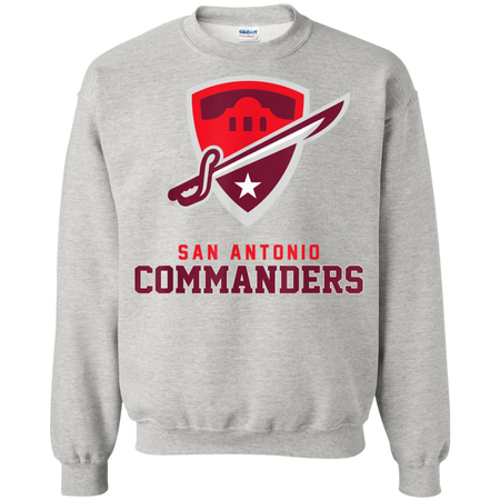 Vintage San Antonio Football Commanders Shirt G180 Gildan Crewneck Pullover Sweatshirt 8 oz