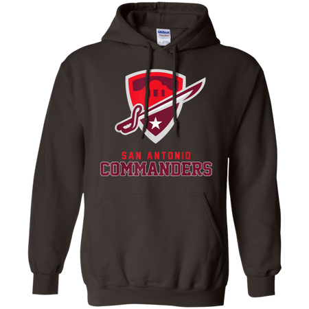 Vintage San Antonio Football Commanders Shirt G185 Gildan Pullover Hoodie 8 oz