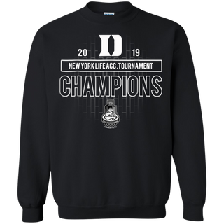 Basketball Duke 2019 Acc Championship Shirt G180 Gildan Crewneck Pullover Sweatshirt 8 oz