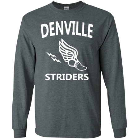 Denville Striders Coaches Shirt G240 Gildan LS Ultra Cotton T Shirt