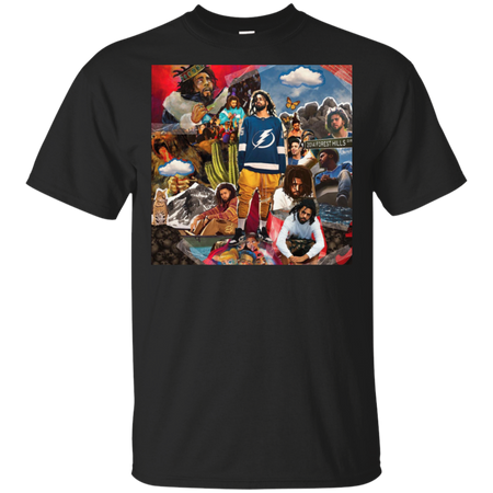 J Cole Collage Unisex T-Shirt