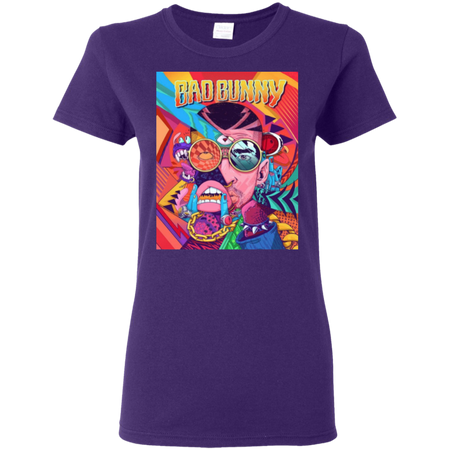Bad Bunny Eye Animated Unisex T-Shirt