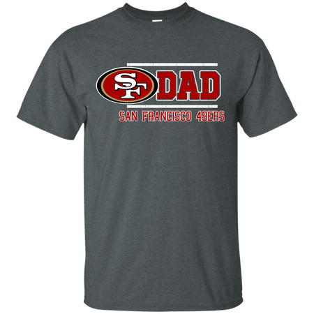 Dad #1 San Francisco 49ers Shirt - Father's Day