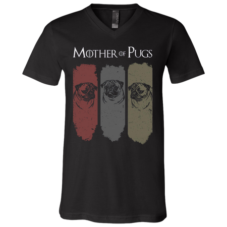 Vintage Mother Of Pugs Unisex Shirt - GOT Fans T-Shirt - Funny Pug Dog Mom Shirt