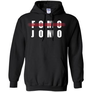 Fomo Jomo Shirt G185 Gildan Pullover Hoodie 8 oz