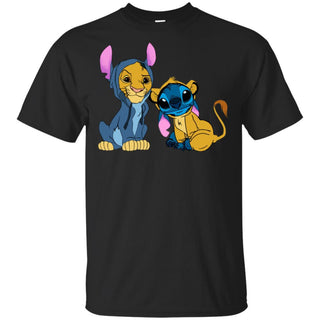 Disney Lion King & Stitch Ohana T-shirt HT06