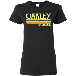 Vintage Oakley California CA Shirt G500L Gildan Ladies 5 3 oz T Shirt