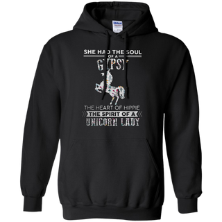 The spirit of a unicorn lady Hoodie