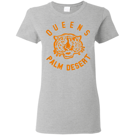 Queens Of The Stone Age Palm Desert Shirt G500L Gildan Ladies 5 3 oz T Shirt