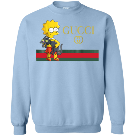 If You Like Gucci Supreme Shirt G180 Gildan Crewneck Pullover Sweatshirt  8 oz.