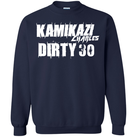 Dirty 30 Shirt G180 Gildan Crewneck Pullover Sweatshirt  8 oz.