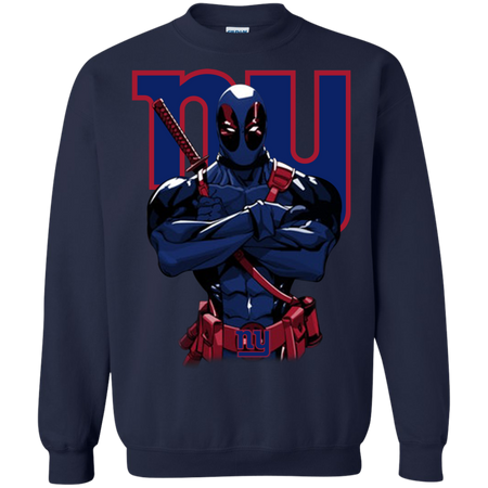 Giants Deadpool New York Giants Sweatshirt