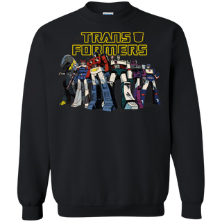 Transformers Robot Group Vintage Graphic Sweatshirt