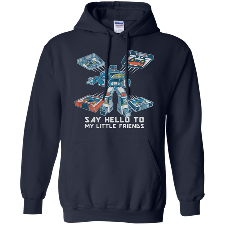 Transformers Say Hello To My Little Friends Soundwave Hoodie