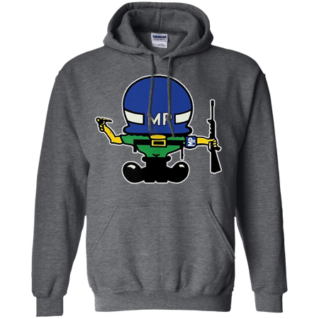 Shorty mascot Military Police Shirt G185 Gildan Pullover Hoodie 8 oz