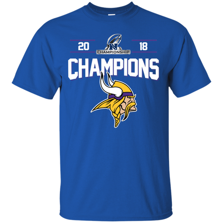 Vikings champions NFC 2018 Football T shirt