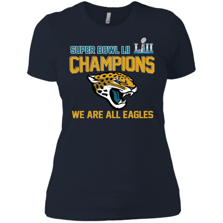NFL Super Bowl LII Champions we are all Jaguars T Shirt