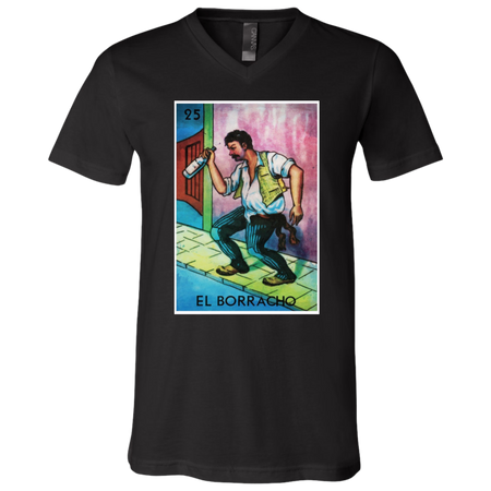 El Borracho T-Shirt - La Loteria T-Shirt - Mexican Lottery Shirt