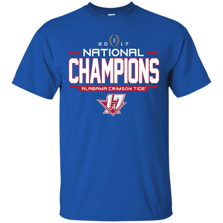 Alabama Crimson Tide Heather College Football Playoff 2017 National Champions Schedule T shirt