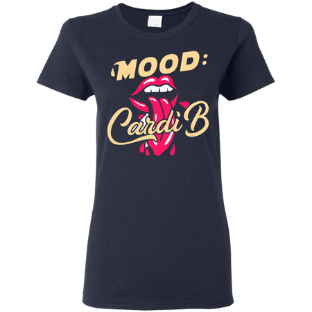 Cardi B Mood Tongue Unisex T-Shirt