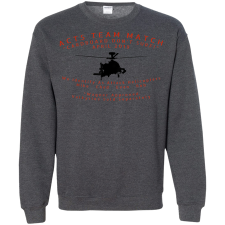 Acts Team Match Shirt G180 Gildan Crewneck Pullover Sweatshirt 8 oz