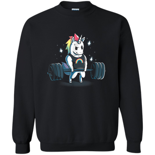 Weight lifting gym unicorn Sweatshirt