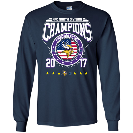 NFC North Division Champions Minnesota Vikings T shirt