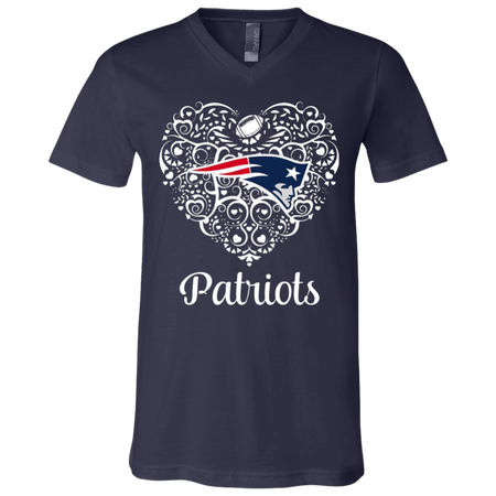 New England Patriots Lace Heart Shirts