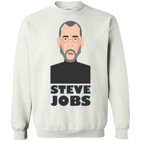 Steve Jobs .Shirt G180 Gildan Crewneck Pullover Sweatshirt  8 oz.
