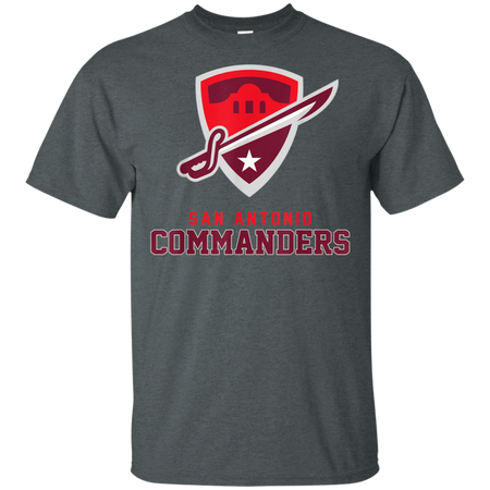 Vintage San Antonio Football Commanders Shirt G200 Gildan Ultra Cotton T-Shirt