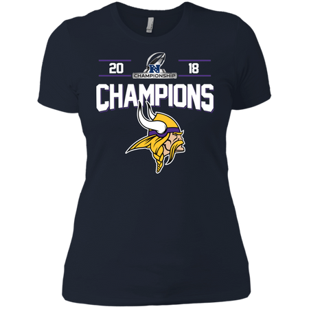 Vikings champions NFC 2018 Football T shirt