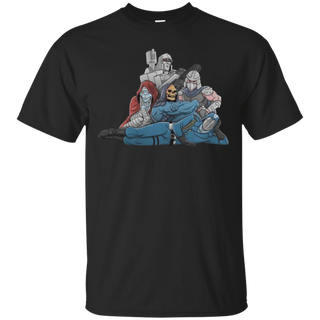 The Saturday Breakfast Club skullpy megatron mumm ra skeletor shredder and cobra commande T Shirt