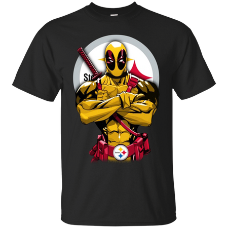 Giants Deadpool Pittsburgh Steelers T Shirt