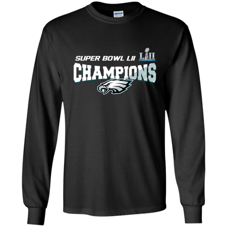 Super Bowl LII Champions NFL 2018 Philadelphia Eagles T shirt