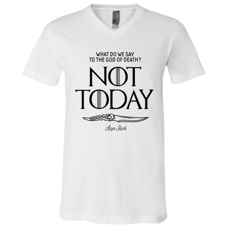Not Today | Arya Stark | Game Of Thrones Shirt | Game Of Thrones Shirt For Women | Plus Size TShirt
