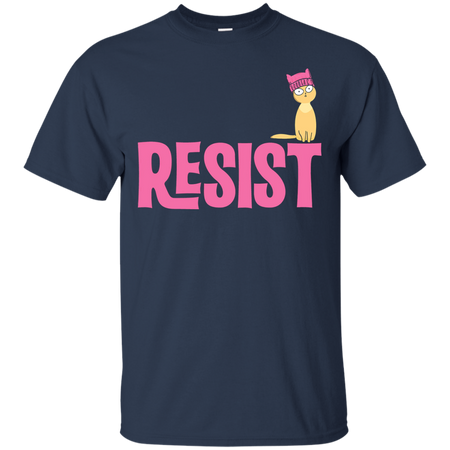 Resist Persist Pussy Cat Hat T Shirt Equal Rights T Shirt