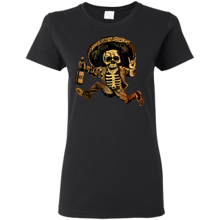 MIAPRINTSPRO Skull Say Hi For Men Shirt G500L Gildan Ladies 5 3 oz T Shirt