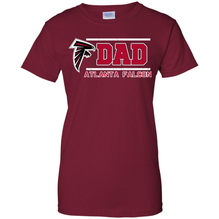 Dad #1 Atlanta Falcons Shirt - Father's Day Shirt 2018