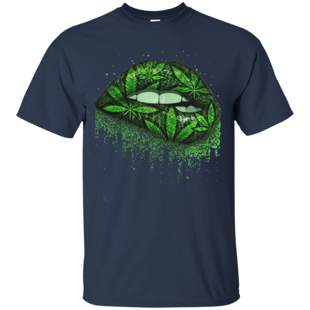 Weed Got High Lips T Shirt