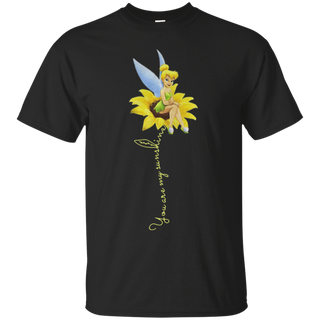 Tinker Bell You are my sunshine sunflower T Shirt