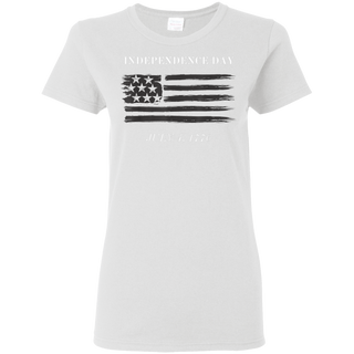 Independence Day Shirt G500L Gildan Ladies' 5.3 oz. T-Shirt