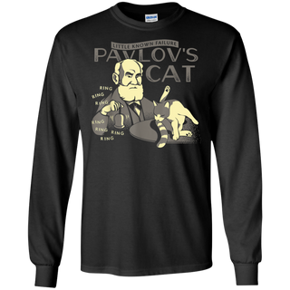 Funny Pavlov s Cats Science Shirt G240 Gildan LS Ultra Cotton T Shirt