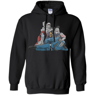 The Saturday Breakfast Club skullpy megatron mumm ra skeletor shredder and cobra commande Hoodie