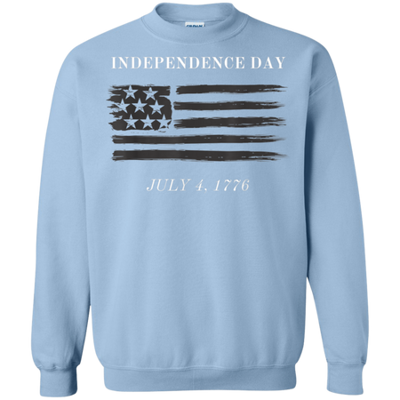 Independence Day Shirt G180 Gildan Crewneck Pullover Sweatshirt  8 oz.